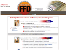 Tablet Screenshot of fededem.com